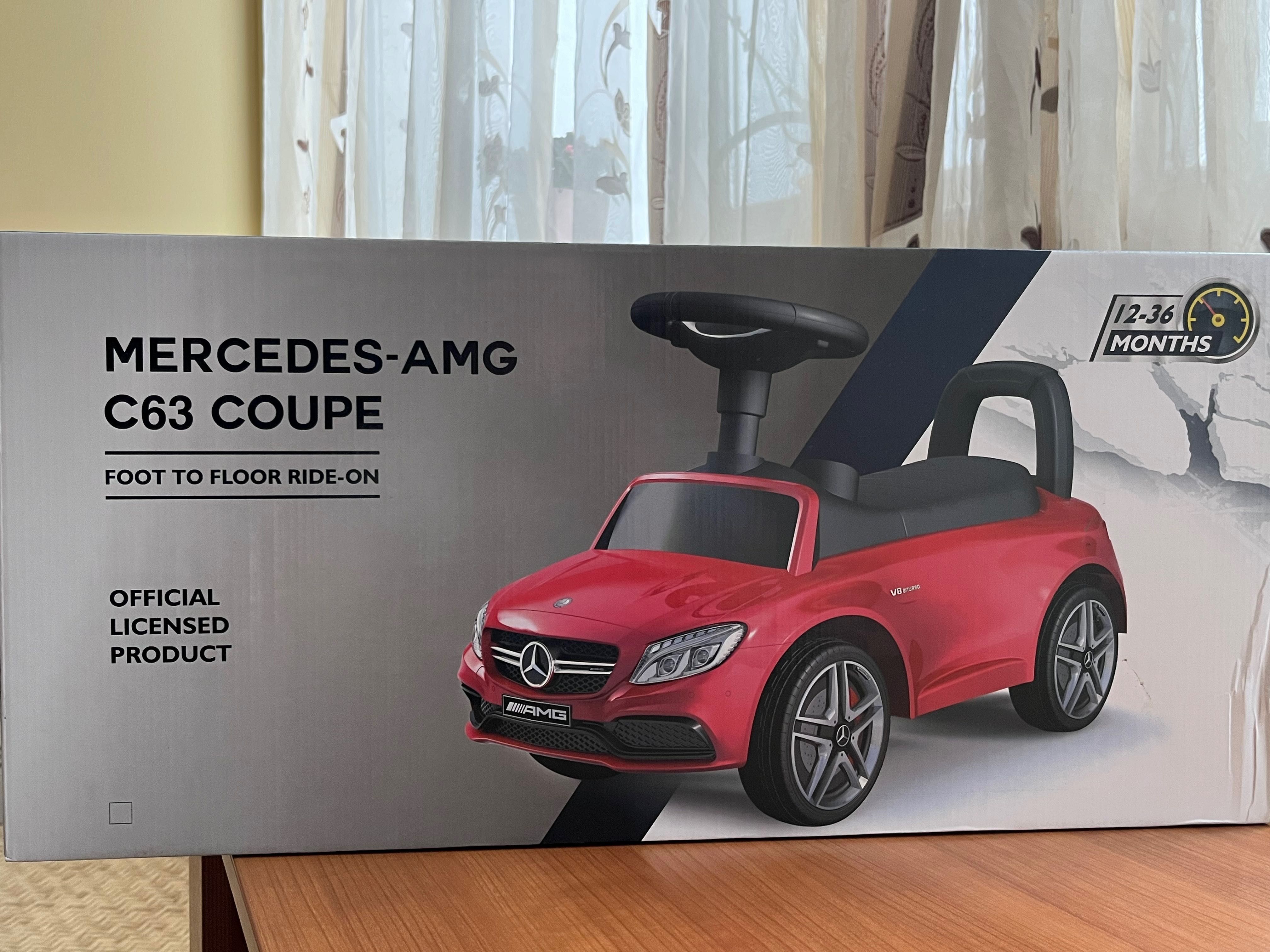 Детска количка Mercedes AMG за бутане