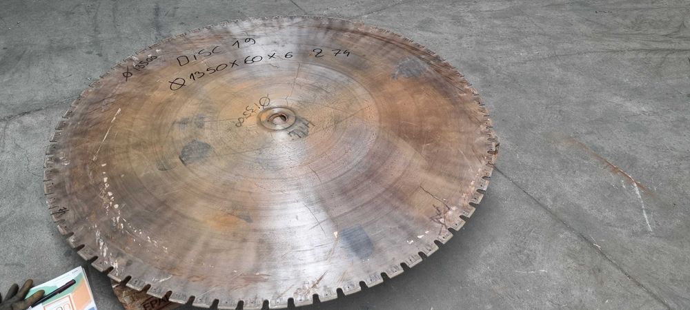Disc vidia, disc diamantat de 1350 mm second