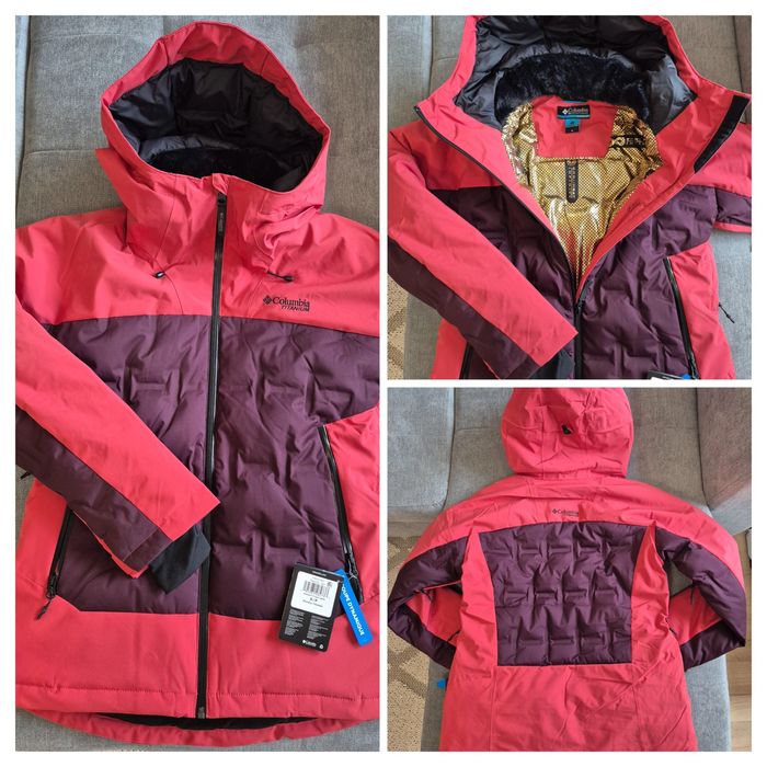 Vând geacă puf nouă Columbia Wildcard IV, geacă ski femei S,M