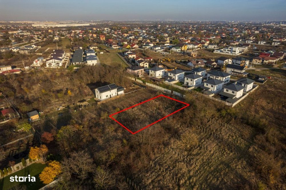 Dragomiresti-Deal, Teren 447 Mp, Proiect De Casa Inclus, Deschidere 11