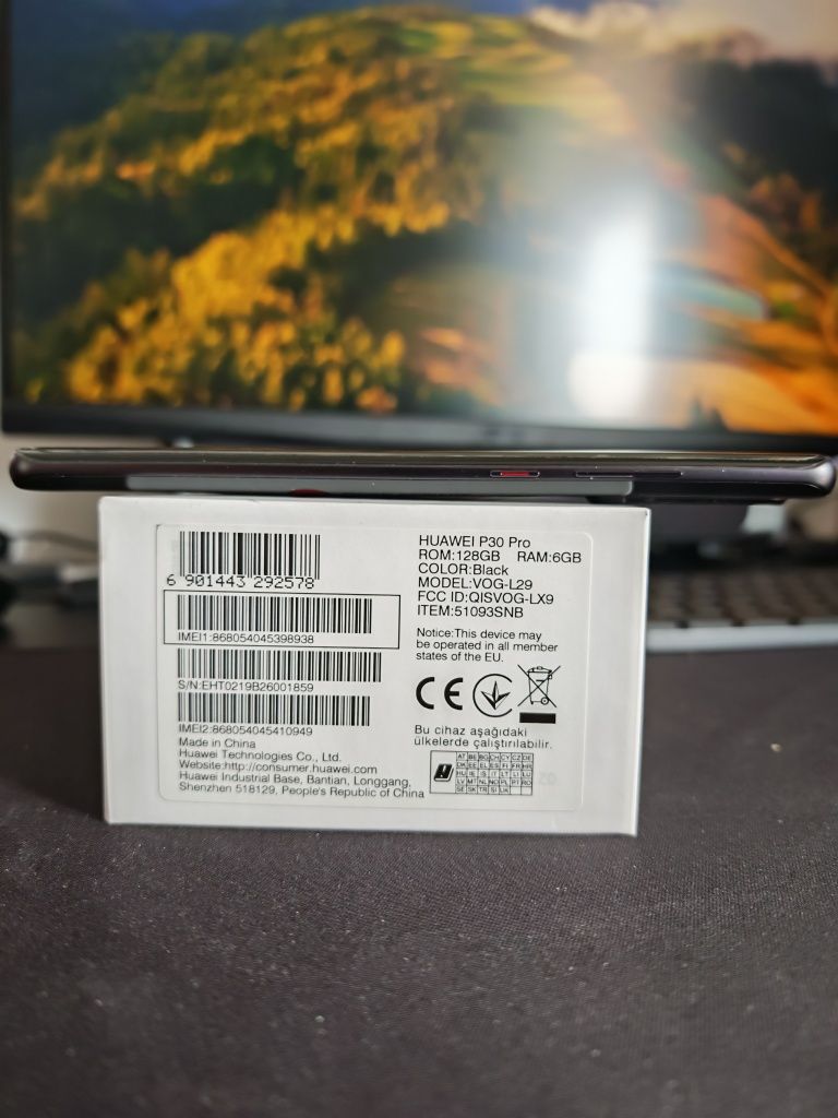 Huawei P30 Pro Black 128GB 6GB RAM - Google activ