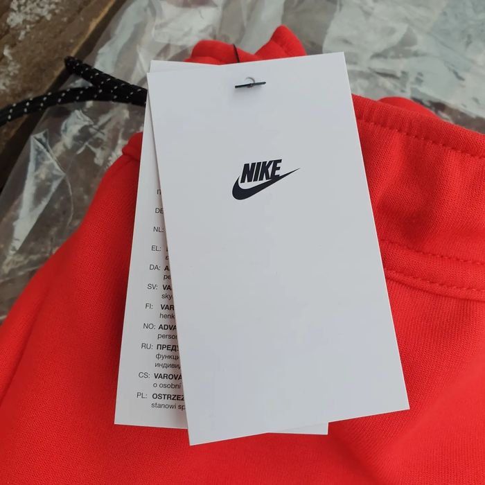 Pantaloni Nike Tech Fleece Red