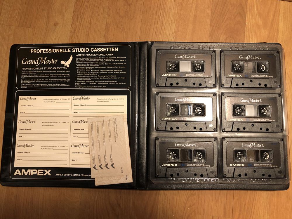 Ampex Grand Master album casete audio