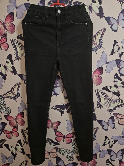 Blugi Skinny negri