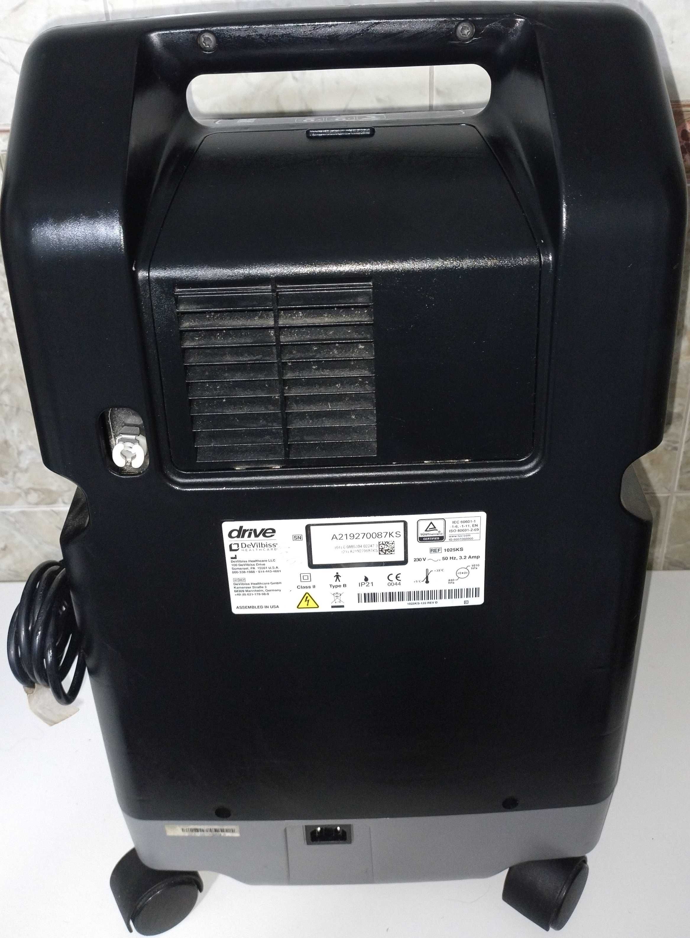 Concentrator Oxigen DeVilbiss 1025KS (10L/min)