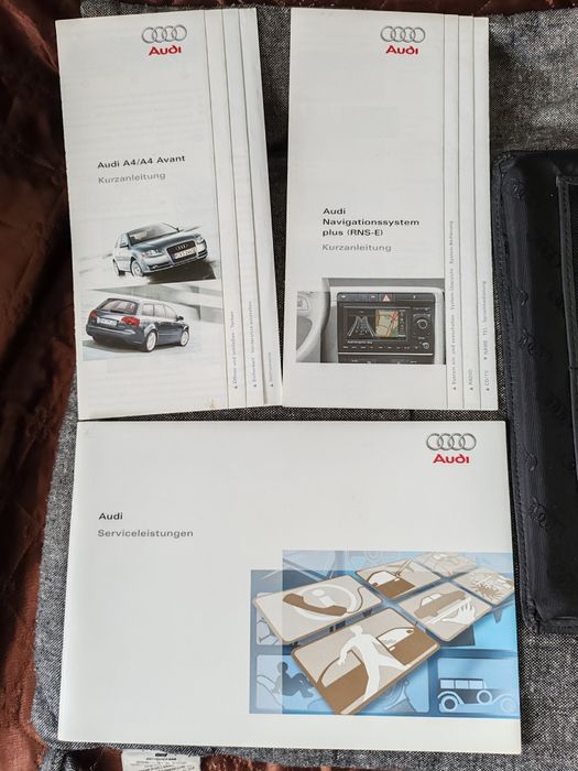 Бордна книжка за Ауди А 4