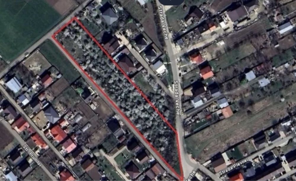 Teren intravilan parcele 550mp Valea Adanca Iasi