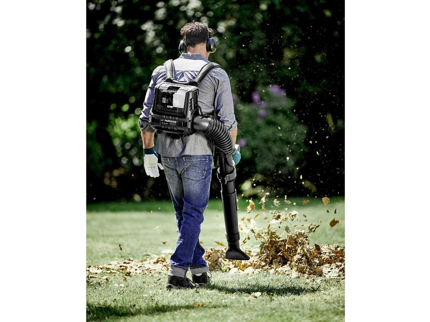 Rucsac suflanta  40V rucsac suflanta de frunze PPRLBA 40-Li