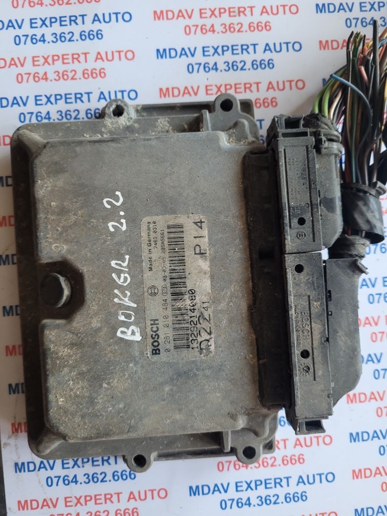 ECU Calculator motor Peugeot Boxer 2.2HDI 0281010484, 1329214080