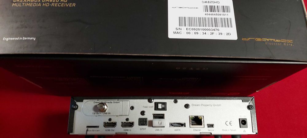 Dreambox / Дриймбокс 7080 hd и 820hd ОРИГИНАЛЕН