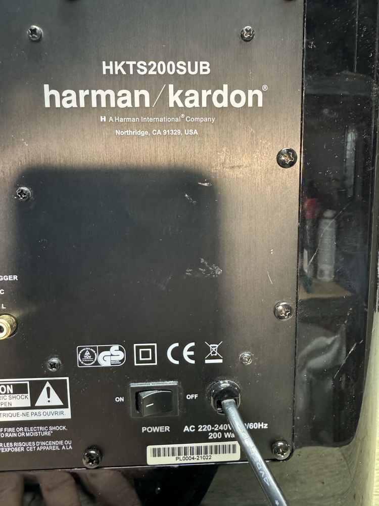 Harman Kardon Пияно лак Subwoofer