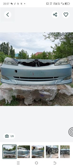 Toyota Camry Араб  ноускат миниморда