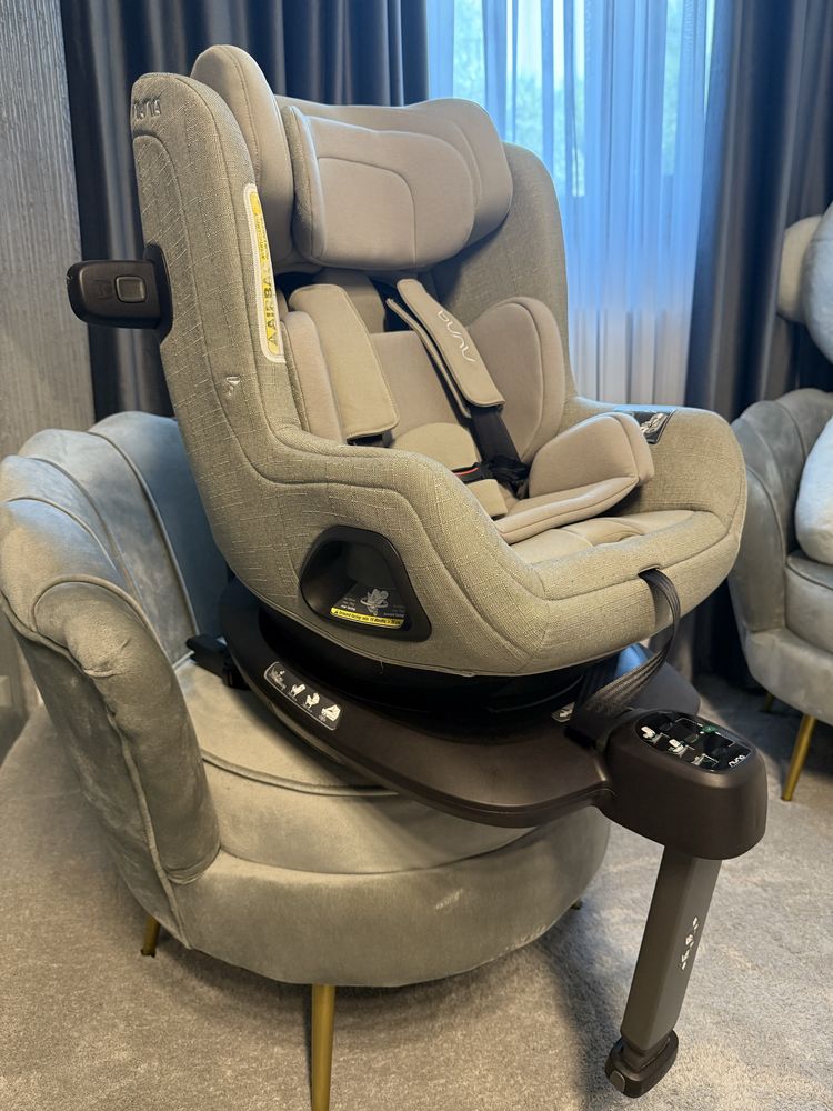 Pachet scaun auto rotativ Nuna TODL NEXT+Baza Isofix BASE Next i-size