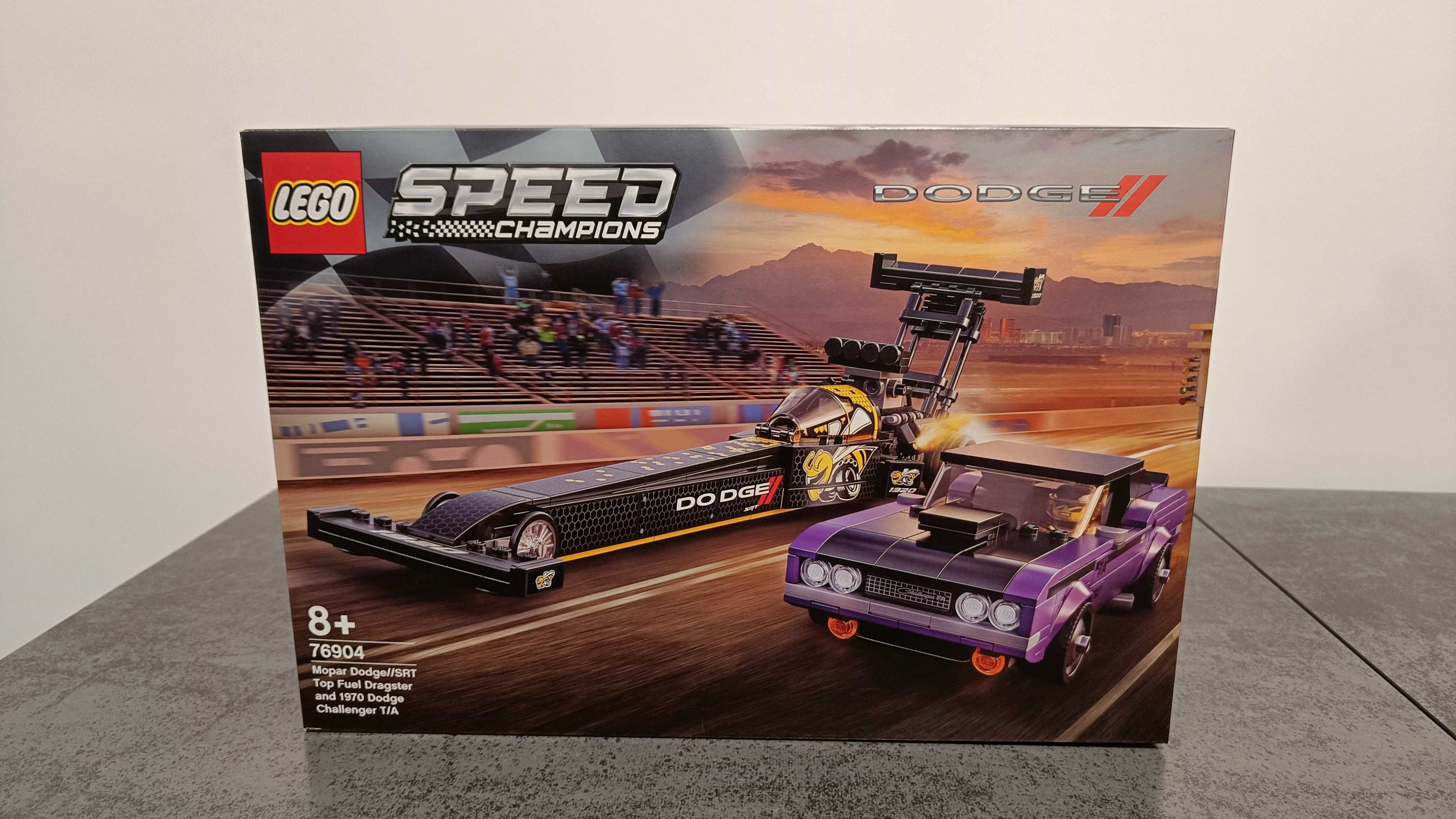 LEGO 76904 Speed Champions - Mopar Dragster and 1970 Dodge Challenger