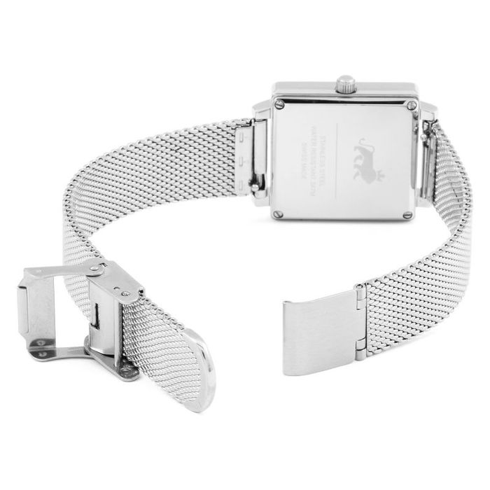 Larsson&Jennings Norse Milanese 34Mm Silver&Satin White Unisex-Nou