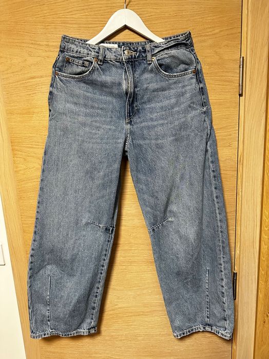 Сини прави дънки Zara - 36 р-р