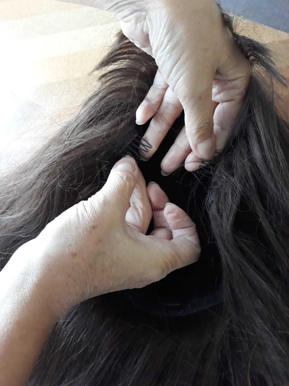 Перука от естествена коса