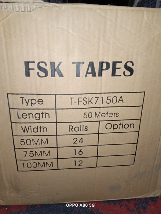 Set 35  de  role bandă adezivă aluminiu 50 de metri \5 cm lățime