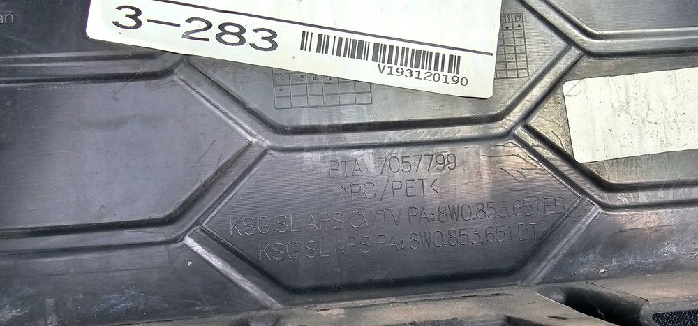 Grila radiator Audi A4 B9 8W Facelift S-Line 2020 2021 2022 2023