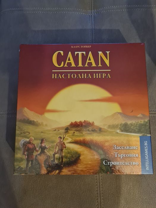Catan Настолна игра нова, на български