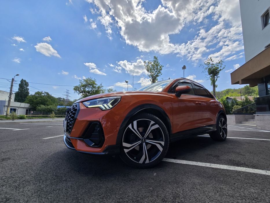 Audi Q3 Portocaliu 35 TDI Quattro S line Matrix Led Bang&Olufsen 680 W