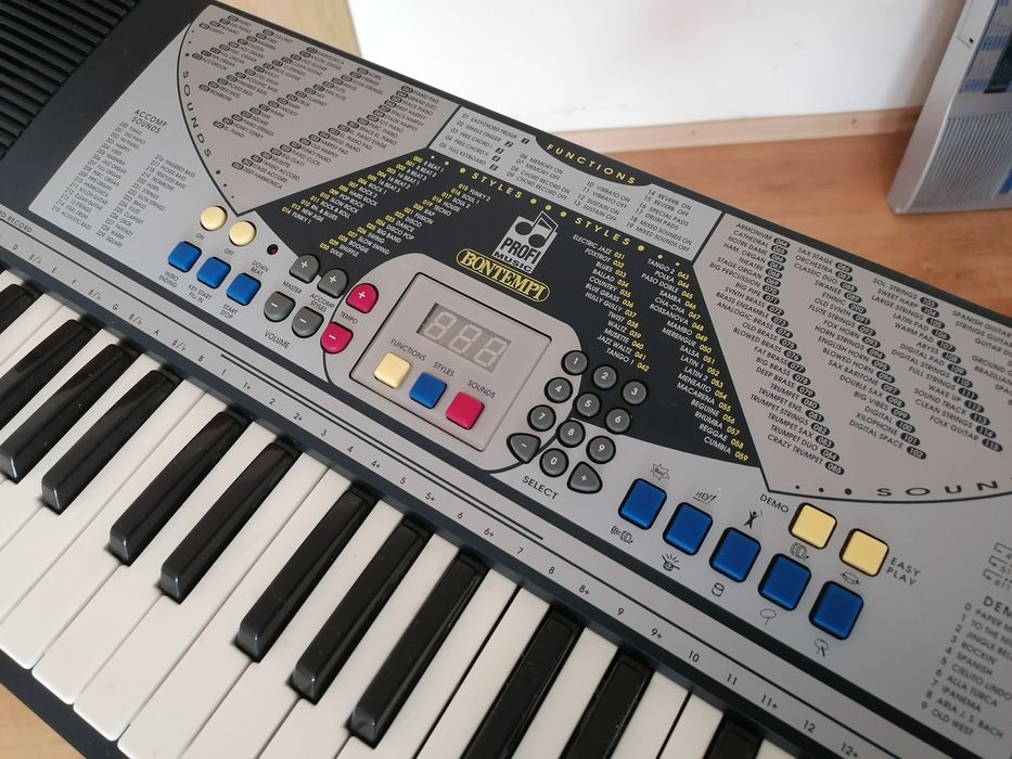 BONTEMPI PM-651 pian digital polifonic orga electronică