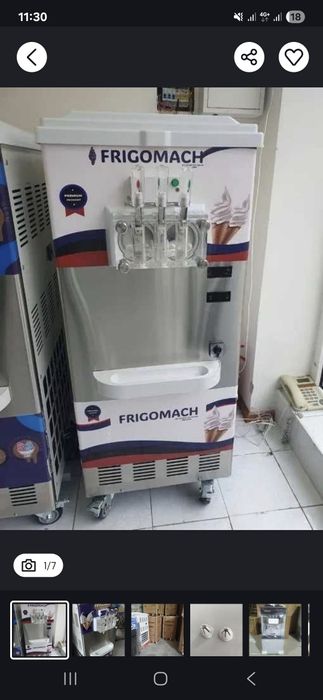 Frezer sotiladi yangi  3 oy ishlagan