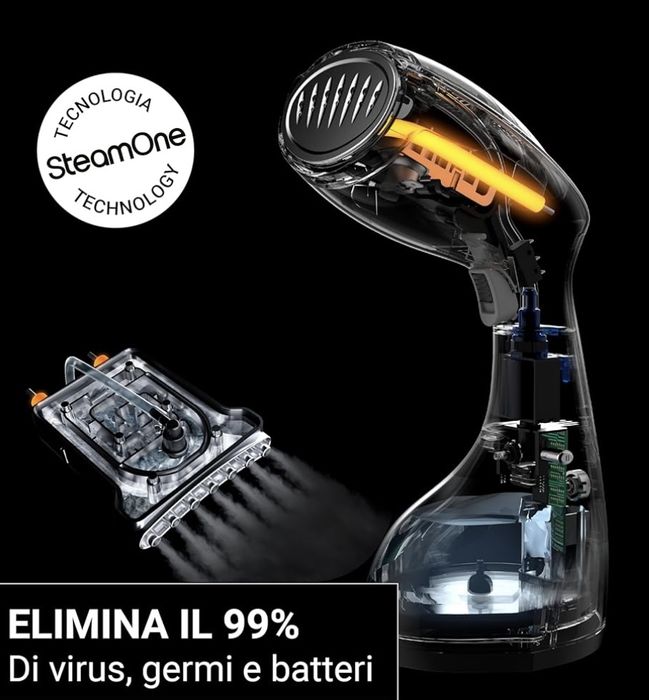 Aparat de calcat vertical cu abur SteamOne S-Travel