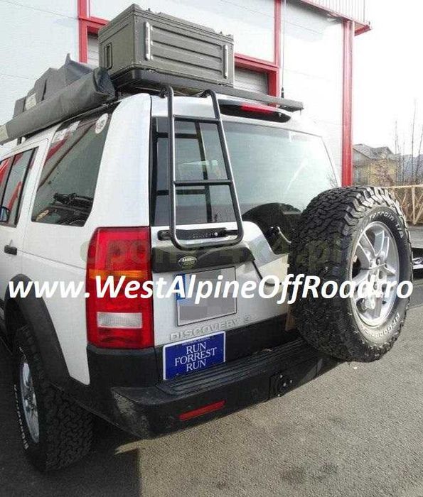 Scara LAND ROVER DISCOVERY 3 din OTEL pentru usa din spate