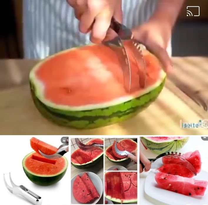 Cuțit apucător pentru pepene