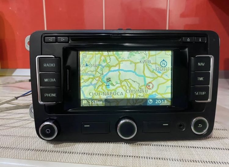 Navigatie Originala Skods Octavia, RNS 315 bluetouth