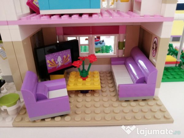 Lego friends Olivia' shouse 3315+Liceul Heartl. 41005+cadou.