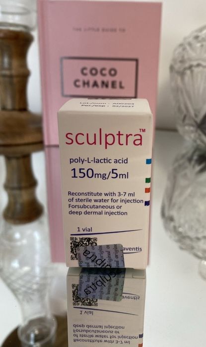 Sculptra poly-L-lactic 150mg/5 ml