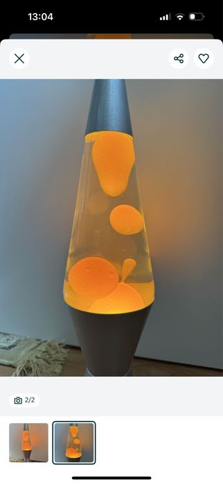 Лавовая лампа - в отличном состоянии