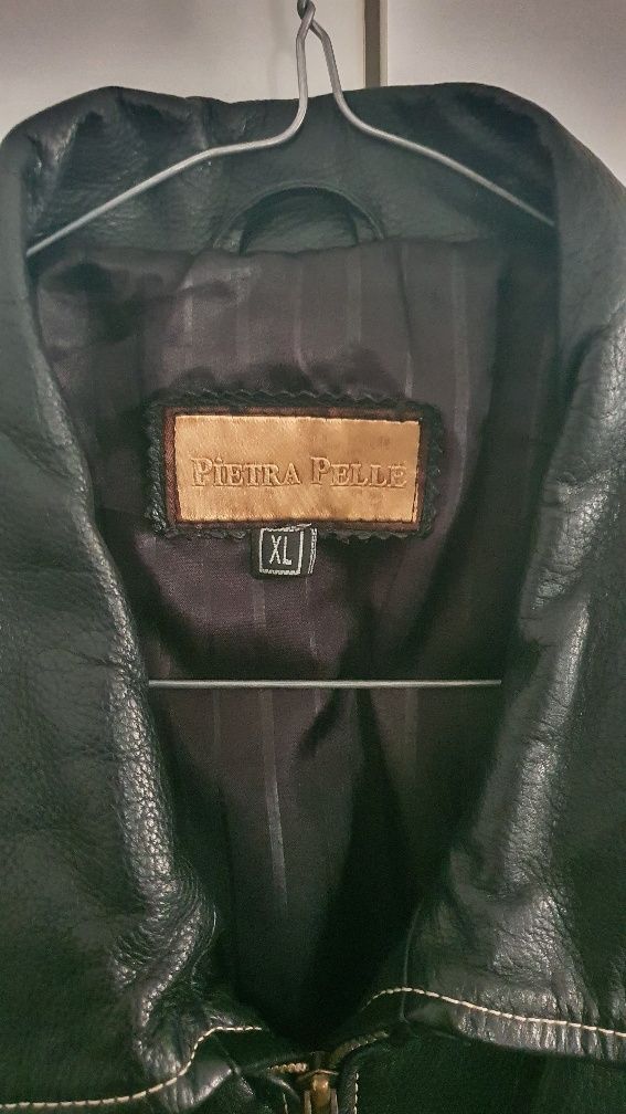Geaca piele PIETRA PELLE XL negru
