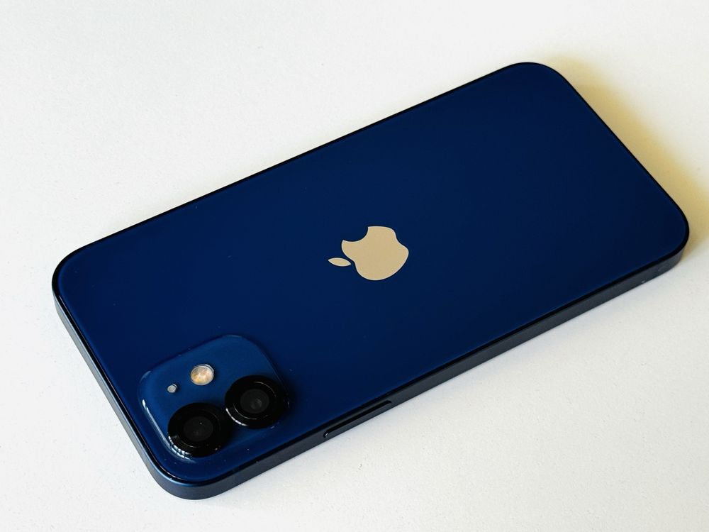 Iphone 12 64GB Blue Като нов! Гаранция 6 месеца