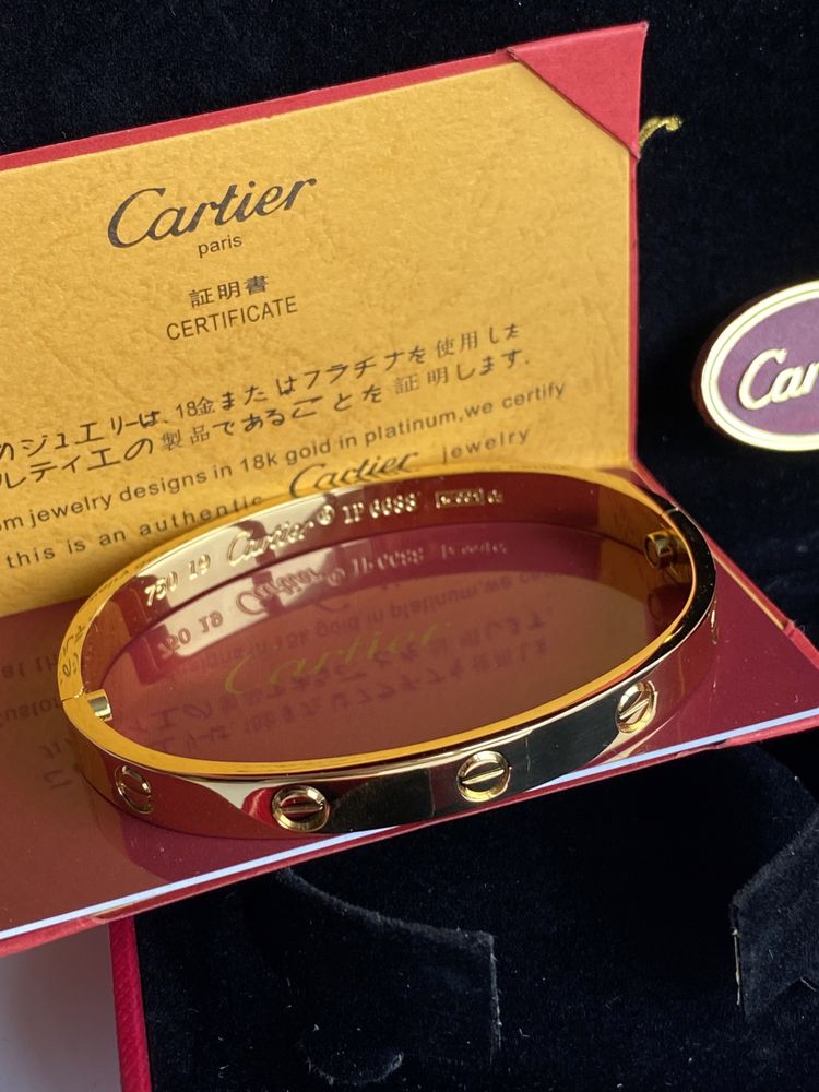 Bratară Cartier LOVE 19 Aur 750