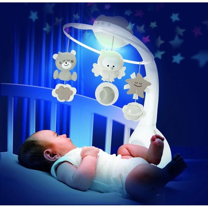 Carusel pătuț infantino