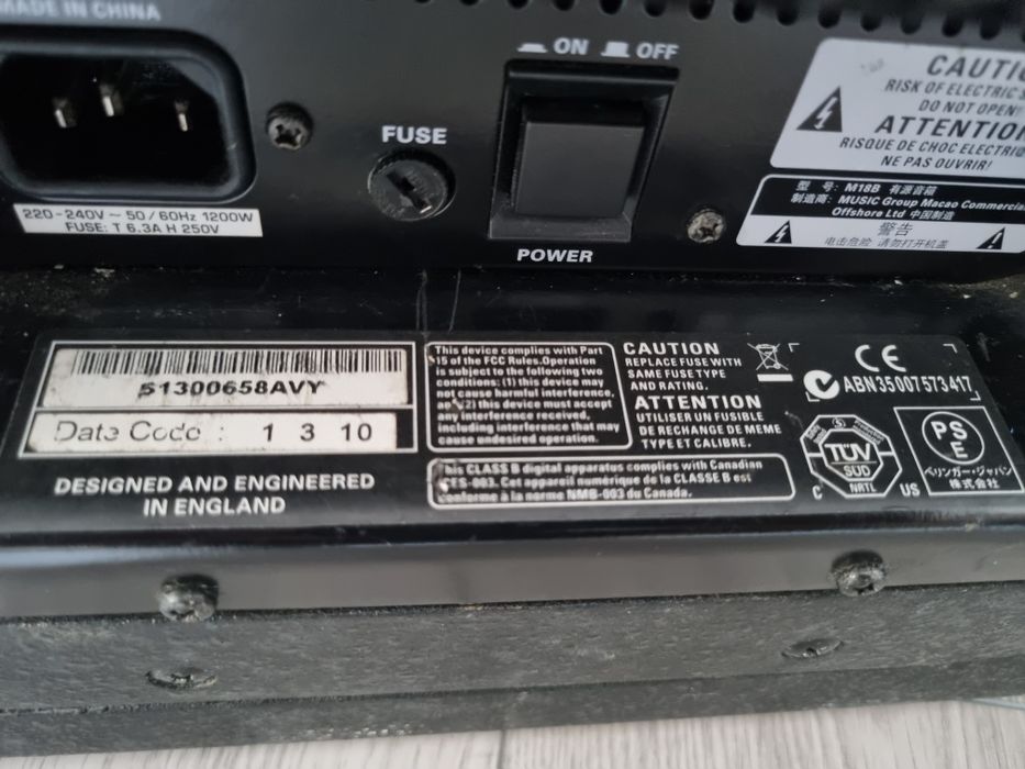 Bass activ Milan M18B 1000W