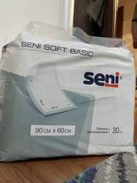 Пеленки гигиенические Seni Soft Basic 90 × 60 см 30 шт.
