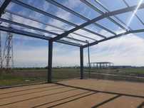 Vand hala metalica 8x26m