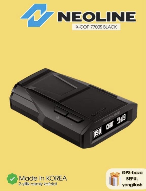 Antiradar Neoline 7700S Black