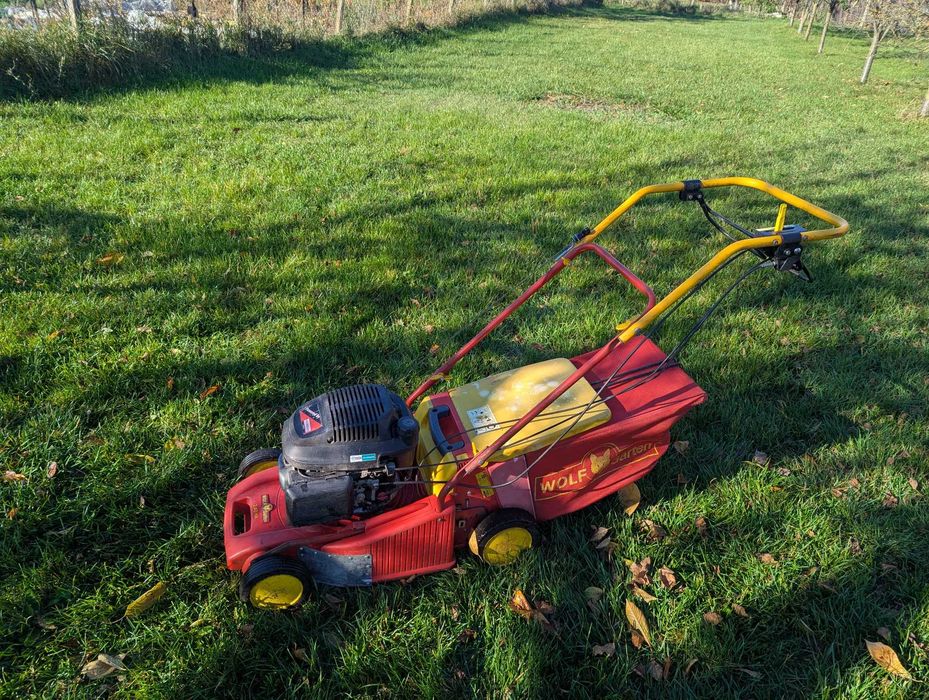 Masina de tuns iarba Wolff Garden motor HONDA- baterie