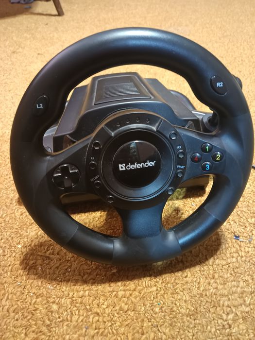 Игровой руль defender forsage drift gt
