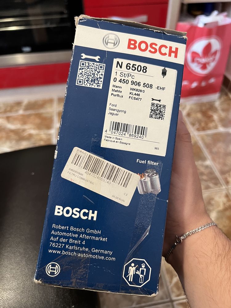 filtru motorina Bosch N 6508 - 0 450 906 608