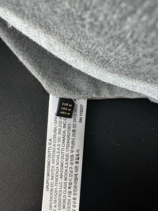 Haina piele Massimo Dutti barbati marime M