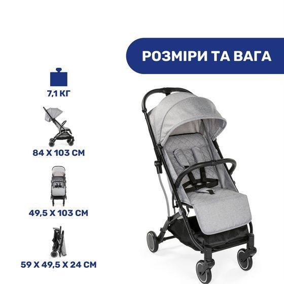 Коляска chicco Trolley me