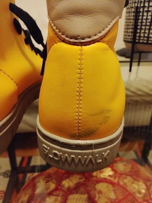 Ghete/botine femei galbene -nr.36