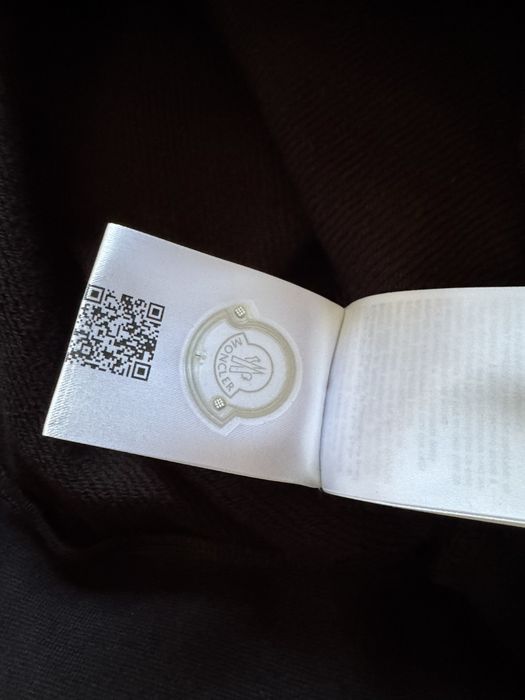 Оригинална мъжка черна фланела Moncler