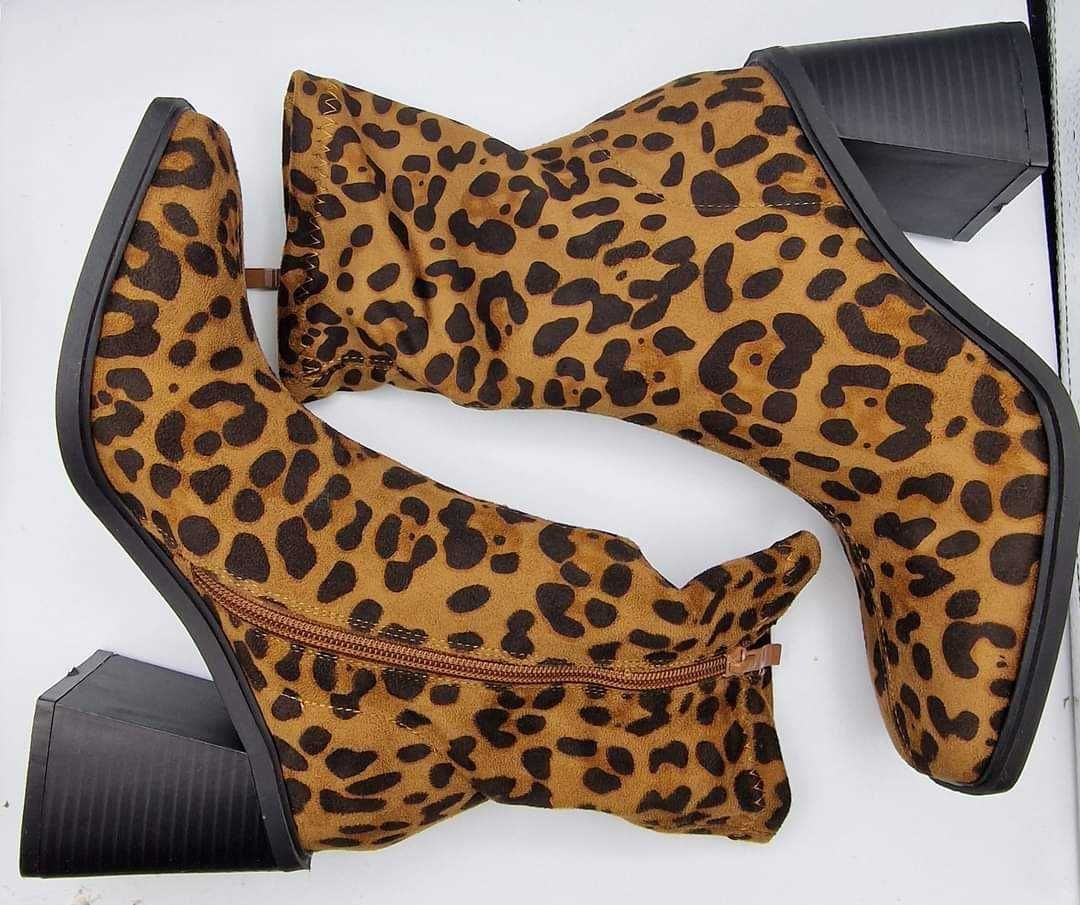 Botine Animal Print